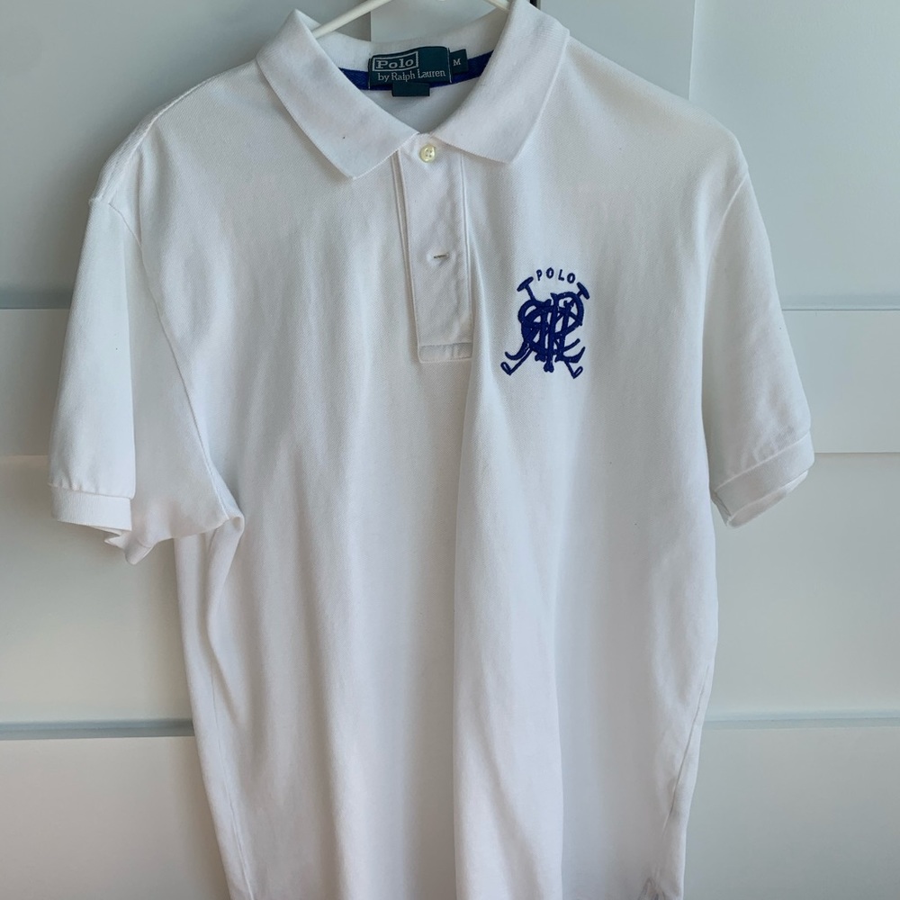 Polo Ralph Lauren White Polo Shirt